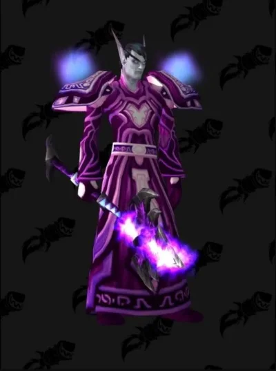 wow紫色双手剑幻化　魔兽世界紫色双手剑