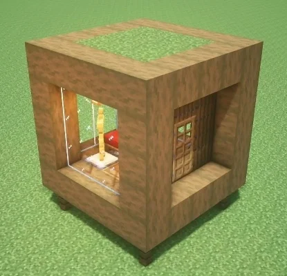 我的世界简易精美房子-我的世界温馨小屋