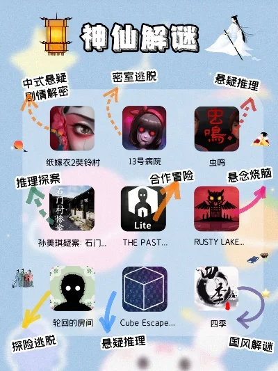十大解谜手游排行榜真人-真人解谜手游推荐