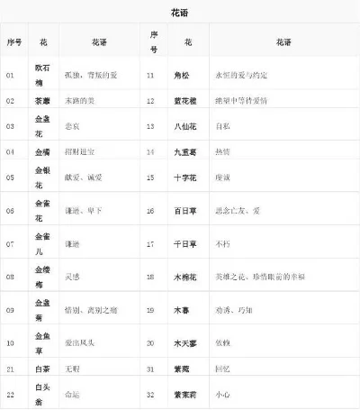 最全游戏花语排行榜大全-游戏花语文化指南